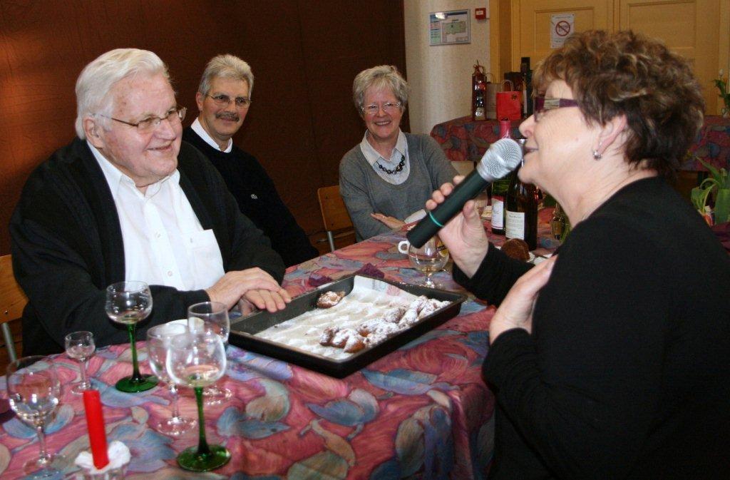 Mr ROESS, Roland, Mme NICK, Malou au micro, le 03/03/2013