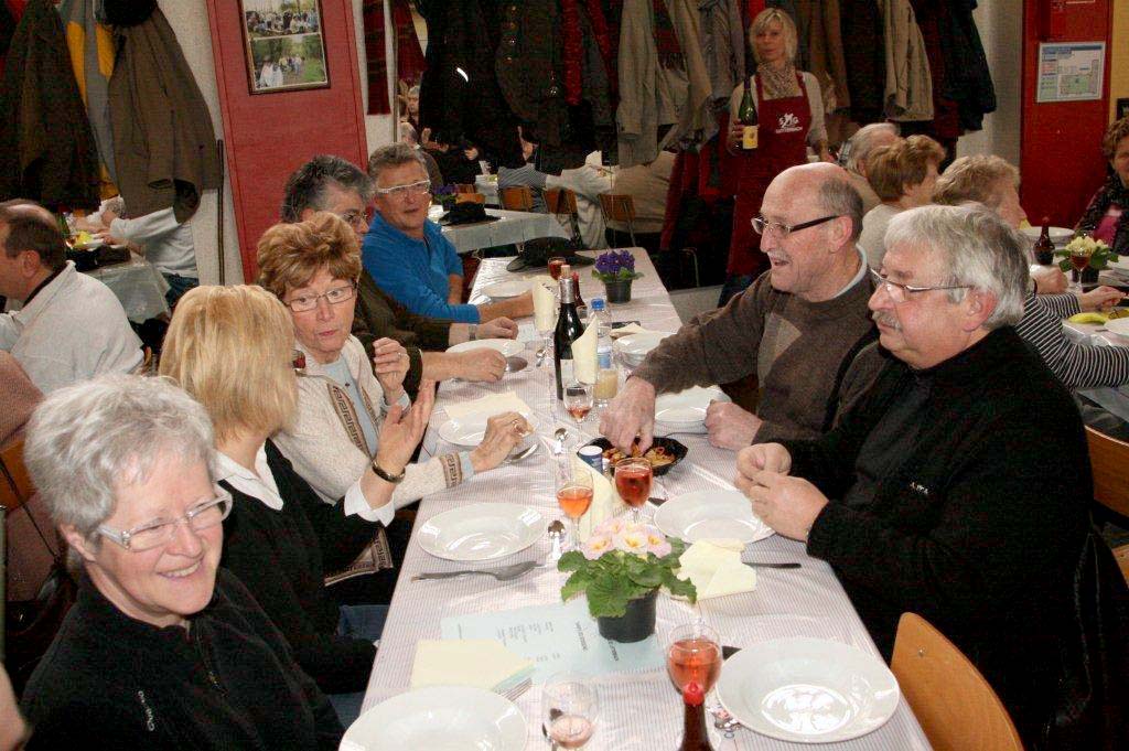 Marche des glaçons : Le repas, le 27/01/2013