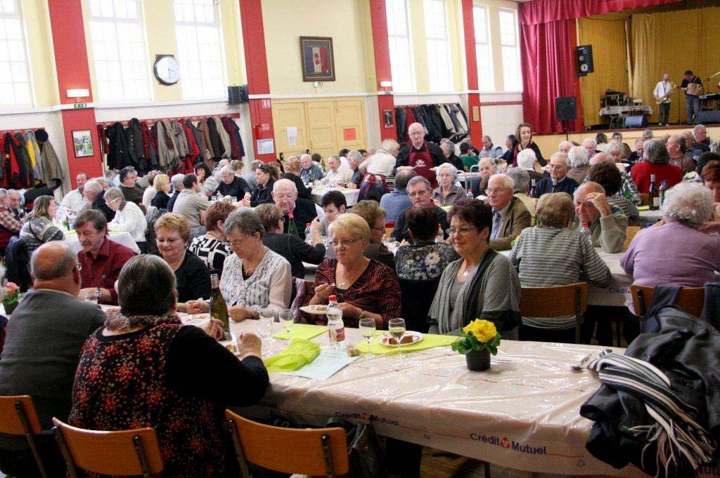 Marche des glaçons : Le repas, le 27/01/2013