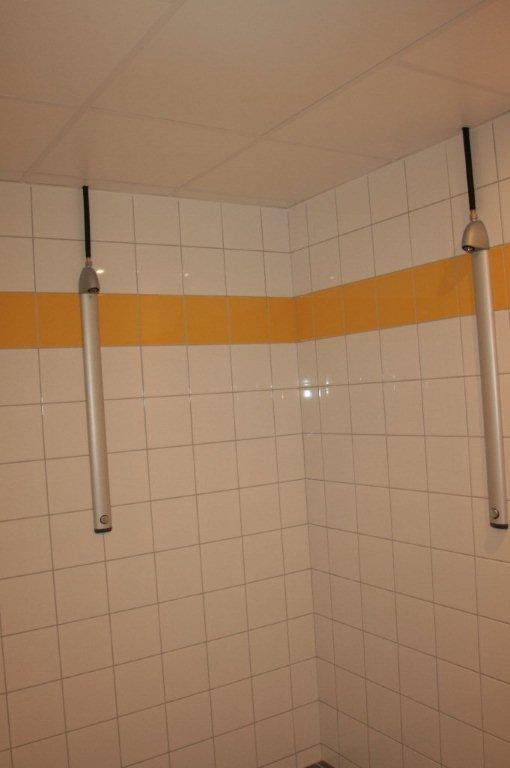 Inauguration vestiaires-douches, le 29/10/2013