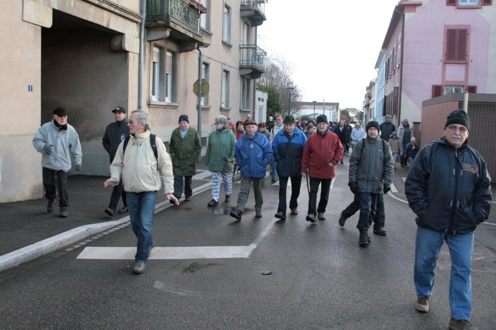 Marche des Glaçons à Lutterbach, le 26/01/2014