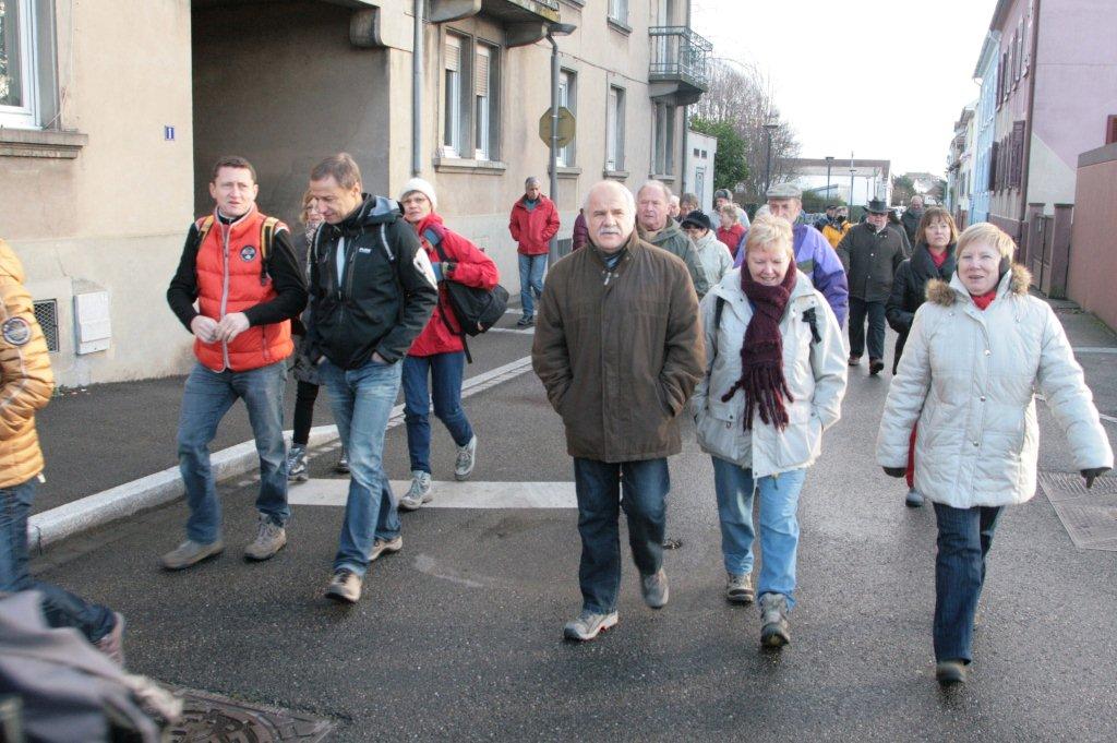 Marche des Glaçons à Lutterbach, le 26/01/2014