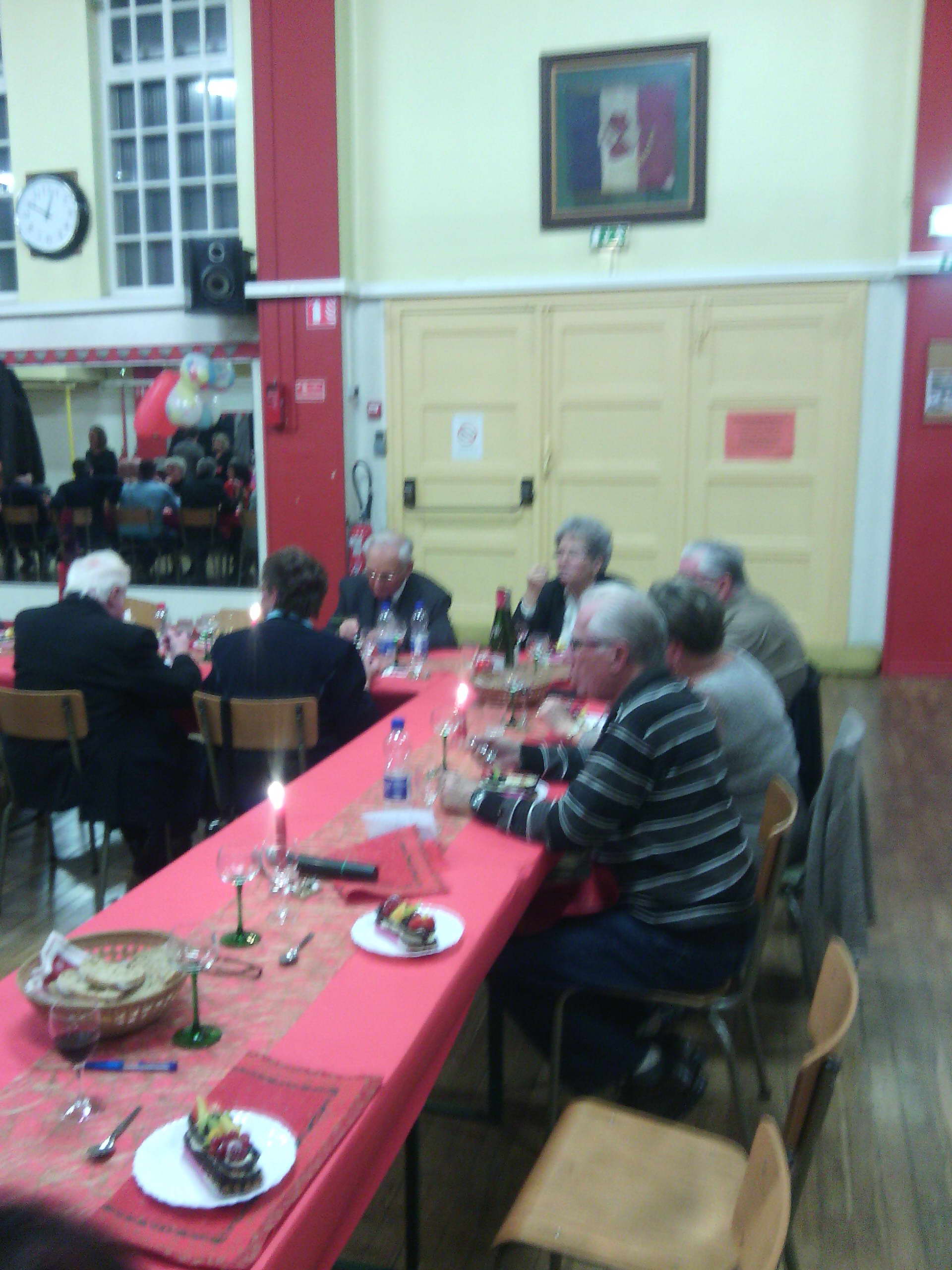 Repas de Noël à la SGL : tour de table, le 14/12/2014