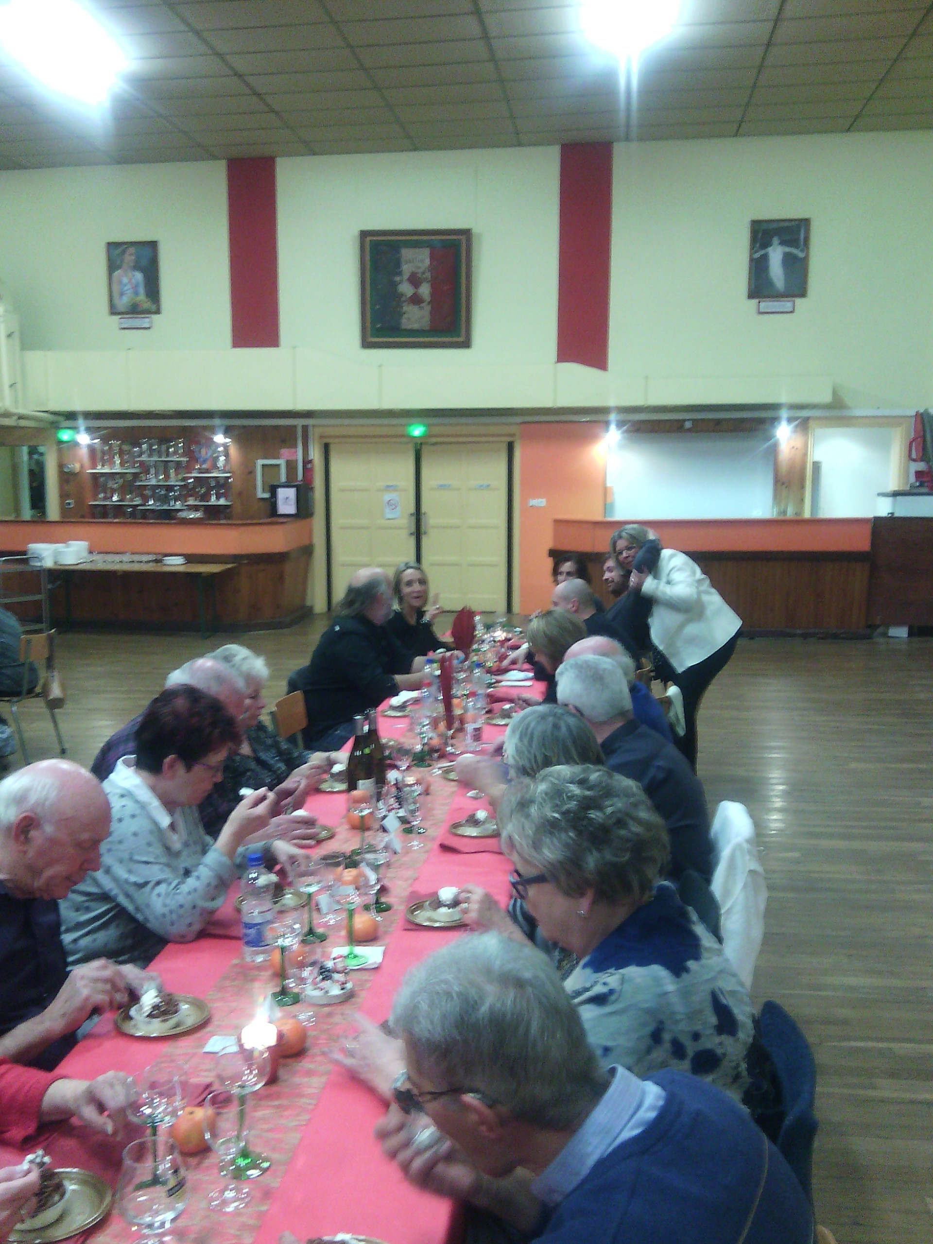 Repas de Noël à la SGL : Tour de table, le 06/12/2015